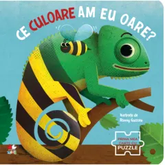 Coperta cărții Ce culoare am eu oare? Prima mea carte cu puzzle