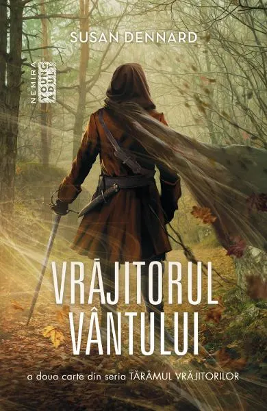 Coperta cărții Vrajitorul Vantului (seria Taramul vrajitorilor, partea a II-a)