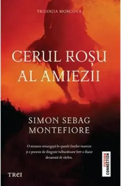 Coperta cărții Cerul roșu al amiezii