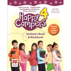 Coperta cărții Happy campers. Student Book, Workbook. (clasa a IV-a)