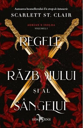 Coperta cărții Regele războiului și al sângelui (seria Adrian X Isolda, vol. 1)