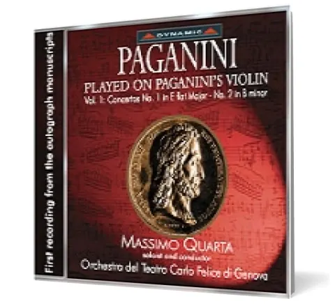Coperta cărții Nicolò Paganini - Complete violin concertos (Vol. 1)
