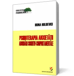 Coperta cărții Psihoterapia anxietatii