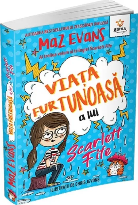 Coperta cărții Viata furtunoasa a lui Scarlett Fife