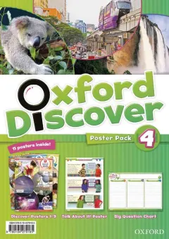 Coperta cărții Oxford Discover 4 Poster Pack