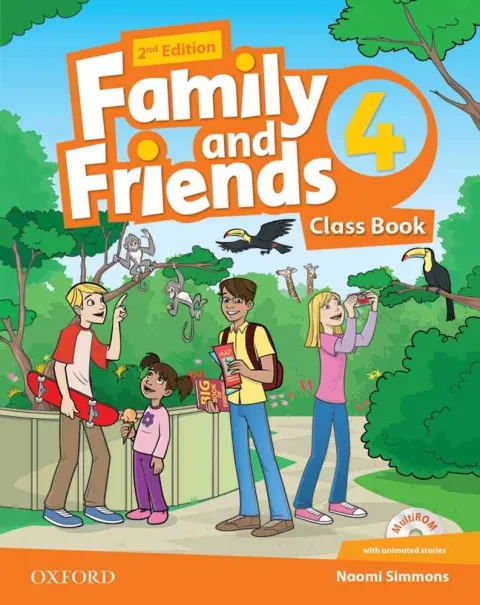 Coperta cărții Family and Friends 2E 4 Class Book BK
