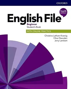 Coperta cărții English File 4E Beginner Student's Book with Online Practice