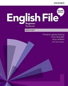 Coperta cărții English File 4E Beginner Workbook with Key