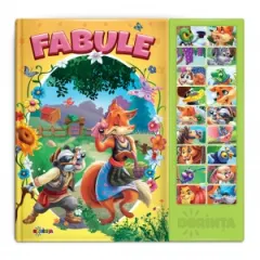 Coperta cărții Carte cu sunete: Fabule