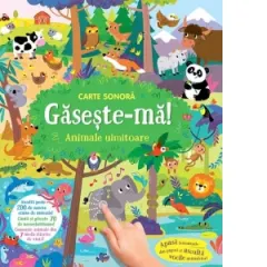 Coperta cărții Carte sonora Gaseste-ma! Animale uimitoare