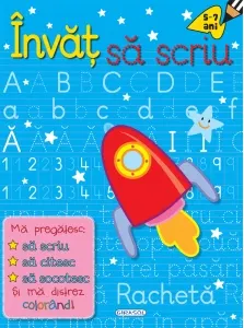 Coperta cărții Invat sa scriu. 5-7 ani