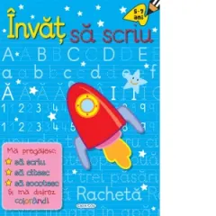 Coperta cărții Invat sa scriu. 5-7 ani