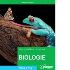 Coperta cărții Biologie. Manual pentru clasa a V-a