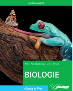 Coperta cărții Biologie. Manual pentru clasa a V-a