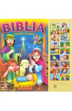 Coperta cărții Carte cu sunete: Biblia pentru cei mici