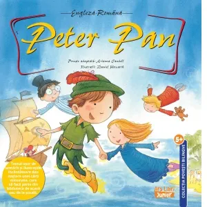 Coperta cărții Peter Pan. Povesti bilingve