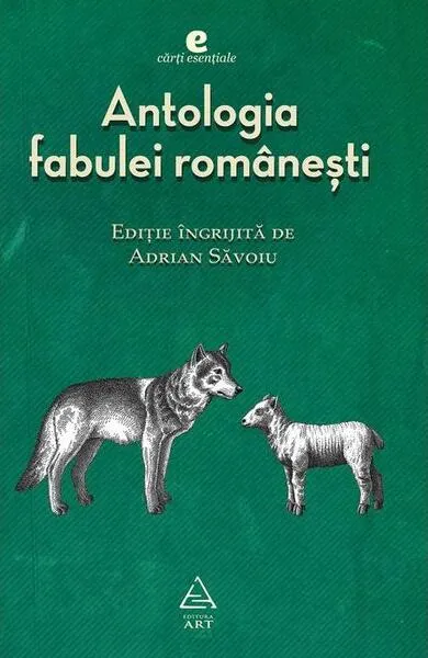 Coperta cărții Antologia fabulei românești