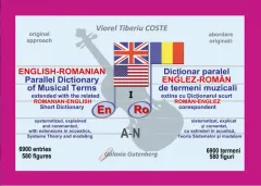 Coperta cărții Dicționar paralel englez-român de termeni muzicali (vol. 1) (A-N)