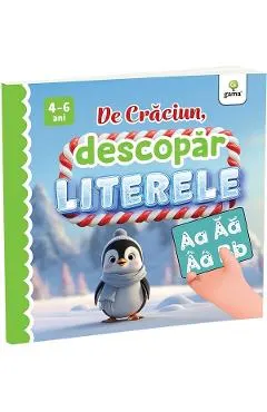 Coperta cărții De Craciun: Descopar literele 4-6 ani