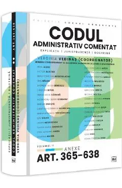 Coperta cărții Codul administrativ comentat Vol.2 Anexe Art.365-638