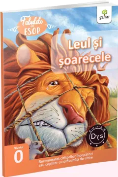 Coperta cărții Leul si soarecele. Fabulele lui Esop: Nivelul 0