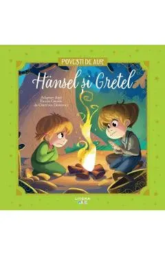 Coperta cărții Hansel si Gretel. Povesti de aur
