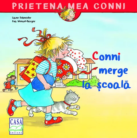 Coperta cărții Conni merge la școală