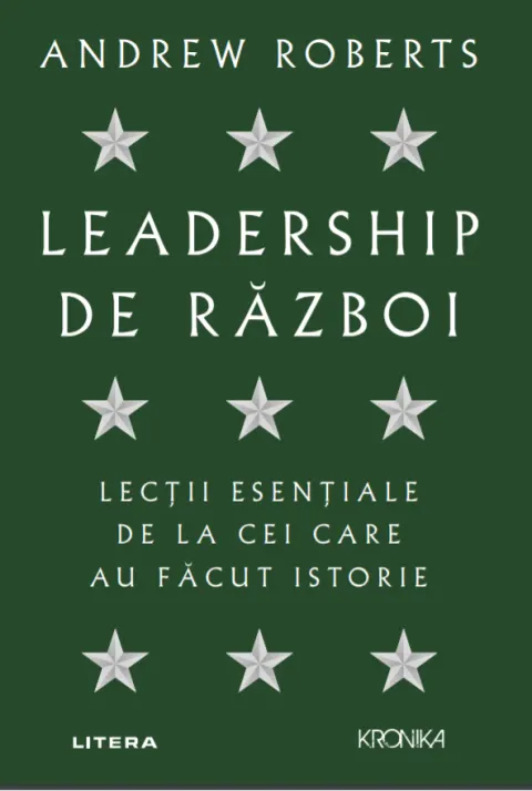 Coperta cărții Leadership de război
