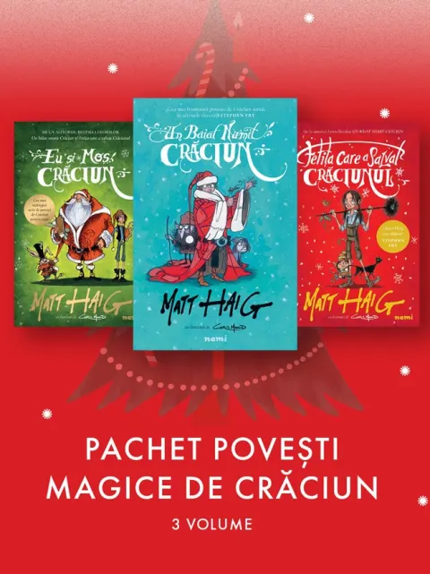Coperta cărții Pachet povești magice de Crăciun 3 vol.