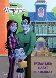 Coperta cărții Disney Junior. Vampirina. Prima mea carte de colorat
