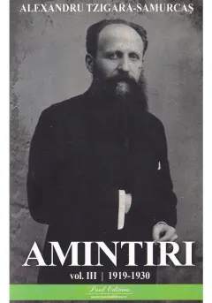 Coperta cărții Amintiri (Vol. 3) 1919-1930