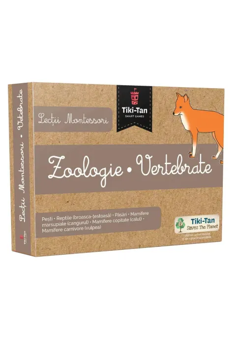 Coperta cărții Lectii Montessori - Zoologie • Vertebrate