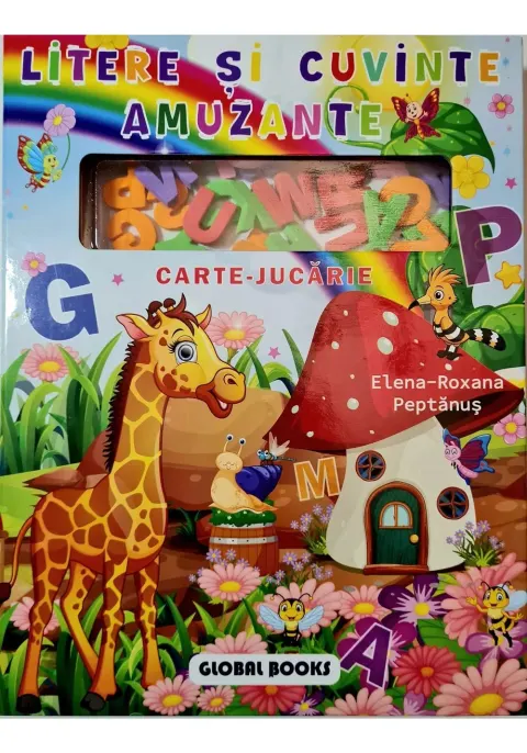 Coperta cărții Litere si cuvinte amuzante