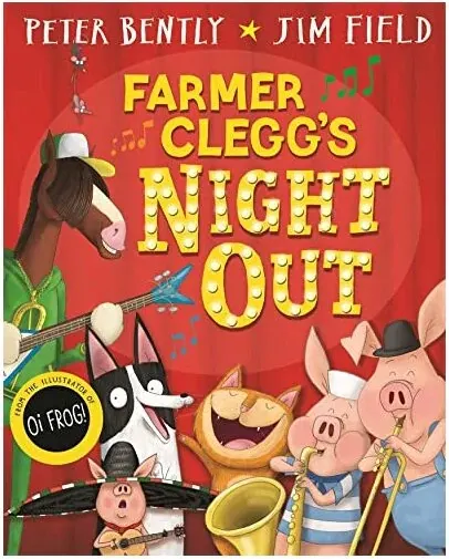 Coperta cărții Farmer Clegg's Night Out