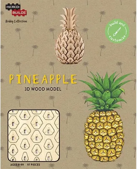 Coperta cărții IncrediBuilds Travel and Leisure Collection Pineapple