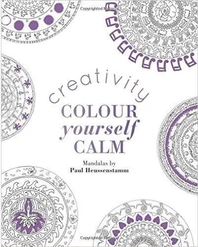 Coperta cărții Colour Yourself Calm: Creativity
