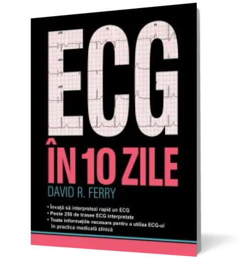 Coperta cărții ECG in 10 zile