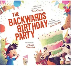 Coperta cărții The Backwards Birthday Party