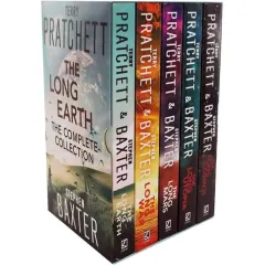 Coperta cărții The Long Earth Series, Terry Prachett, Stephen Baxter