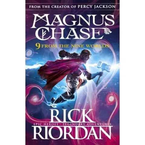 Coperta cărții Magnus Chase and the Gods of Asgard: 9 from the Nine Worlds, Rick Riordan