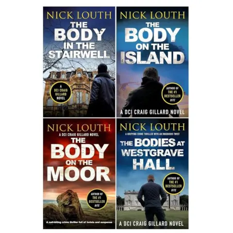 Coperta cărții DCI Craig Gillard Crime Thrillers 4 Books Set, Nick Louth