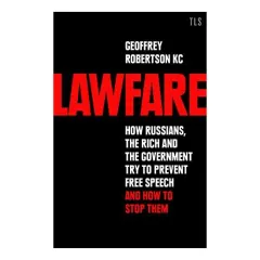 Coperta cărții Lawfare, Geoffrey Robertson