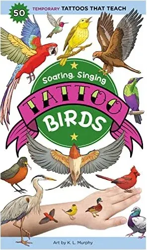 Coperta cărții Soaring, Singing Tattoo Birds