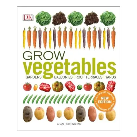 Coperta cărții Grow vegetables, Alan Buckingham
