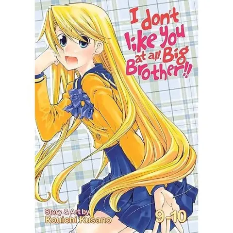 Coperta cărții I Don't Like You At All Big Brother!! Vol. 9-10, KUSANO KOUICHI
