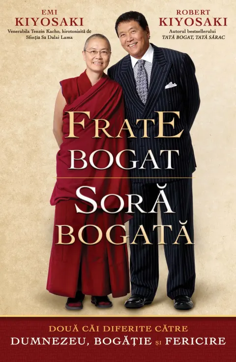 Coperta cărții Frate bogat, sora bogata. Doua cai diferite catre Dumnezeu, bogatie si fericire