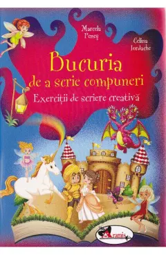 Coperta cărții Bucuria de a scrie compuneri