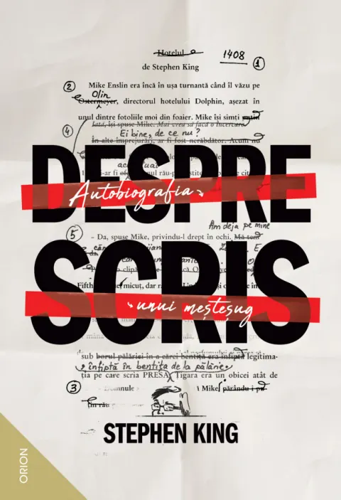 Coperta cărții Despre scris. Autobiografia unui meșteșug