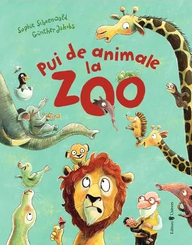 Coperta cărții Pui de animale la zoo