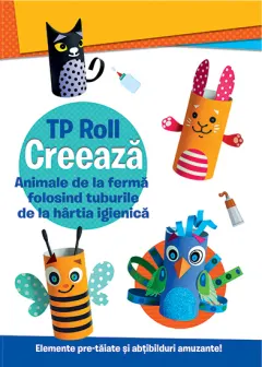 Coperta cărții TR Roll creeaza - Animale de la ferma